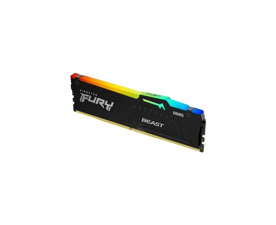 Модуль памяти для компьютера DDR5 16GB 5600 MHz Beast RGB AM5 Black Kingston Fury (ex.HyperX) (KF556C36BBEA-16), изображение 2 Модуль памяти для компьютера DDR5 16GB 5600 MHz Beast RGB AM5 Black Kingston Fury (ex.HyperX) (KF556C36BBEA-16), изображение 2