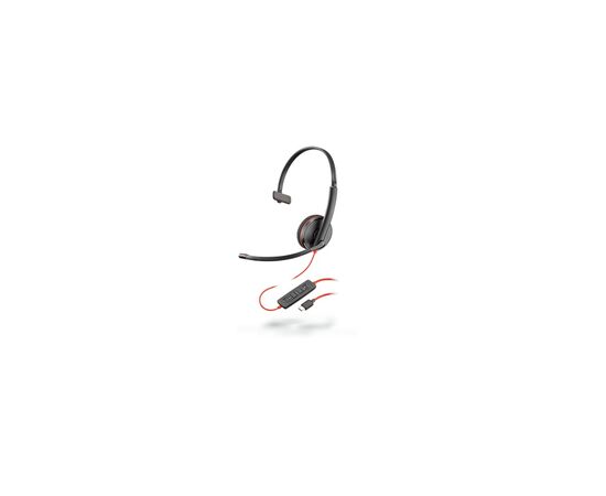 Наушники Plantronics Blackwire C3210 USB-C (mono) (209748-201)