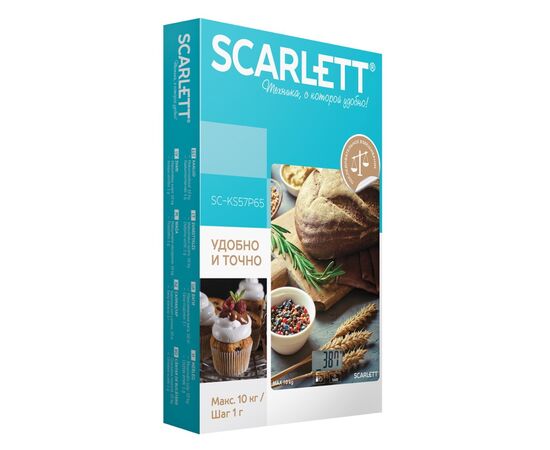 Весы кухонные Scarlett SC-KS57P65, изображение 2 Весы кухонные Scarlett SC-KS57P65, изображение 2