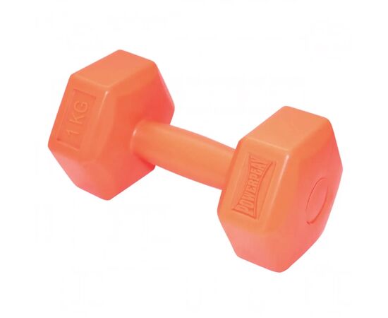 Гантель PowerPlay 4124 Hercules 1 кг Orange (PP_4124_1kg), изображение 2 Гантель PowerPlay 4124 Hercules 1 кг Orange (PP_4124_1kg), изображение 2