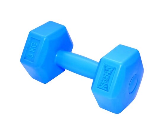 Гантель PowerPlay 4124 Hercules 3 кг Blue (PP_4124_3kg), изображение 2 Гантель PowerPlay 4124 Hercules 3 кг Blue (PP_4124_3kg), изображение 2
