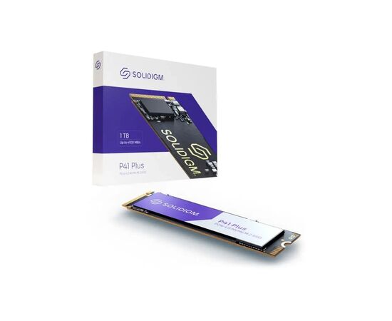 Накопитель SSD M.2 2280 1TB P41 PLUS SOLIDIGM (SSDPFKNU010TZX1), изображение 3 Накопитель SSD M.2 2280 1TB P41 PLUS SOLIDIGM (SSDPFKNU010TZX1), изображение 3
