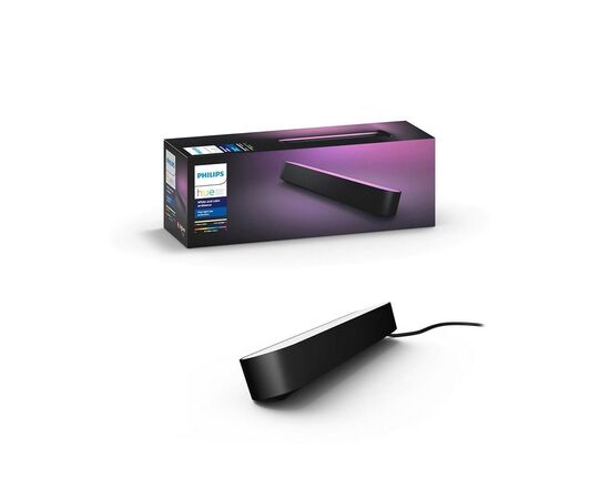 Светильник Philips Hue Play, 2000K-6500K, RGB, ZigBee, димування, додатковий модуль, чорн (915005939001)
