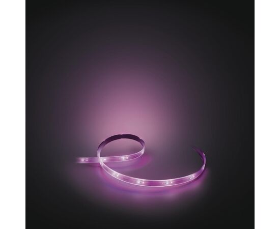 Светодиодная лента Philips Hue Plus, 0.5W(20Вт), 2000K-6500K, RGB, ZigBee, димування, подовжувач, 1м (929002269210), изображение 5 Светодиодная лента Philips Hue Plus, 0.5W(20Вт), 2000K-6500K, RGB, ZigBee, димування, подовжувач, 1м (929002269210), изображение 5