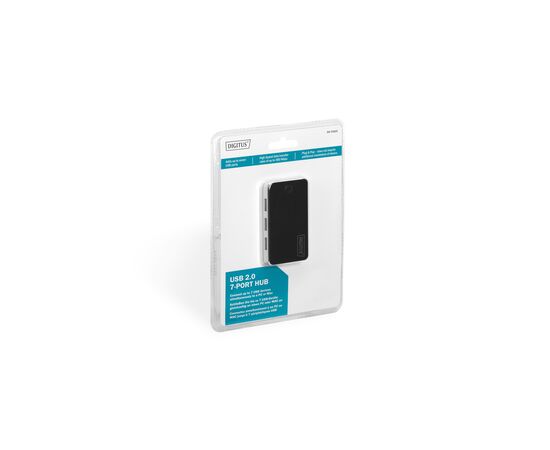 Концентратор Digitus USB 2.0 Hub, 7 Port (DA-70222), изображение 6 Концентратор Digitus USB 2.0 Hub, 7 Port (DA-70222), изображение 6