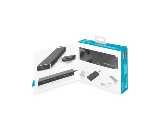 Концентратор Digitus USB 3.0 Hub, 7 Port (DA-70241-1), изображение 8 Концентратор Digitus USB 3.0 Hub, 7 Port (DA-70241-1), изображение 8