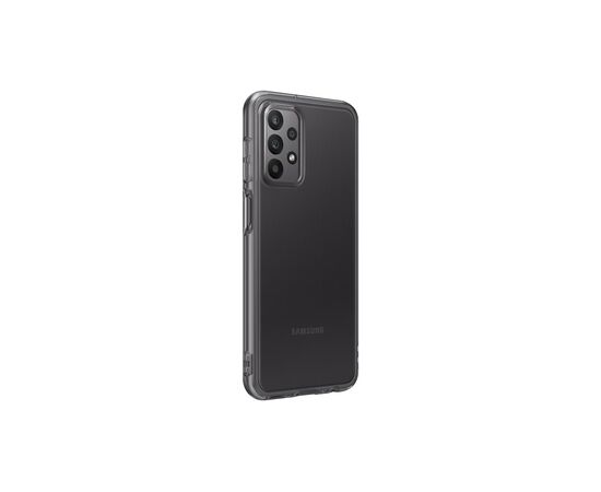 Чехол для моб. телефона Samsung Soft Clear Cover Galaxy A23 (A235) Black (EF-QA235TBEGRU), изображение 3 Чехол для моб. телефона Samsung Soft Clear Cover Galaxy A23 (A235) Black (EF-QA235TBEGRU), изображение 3