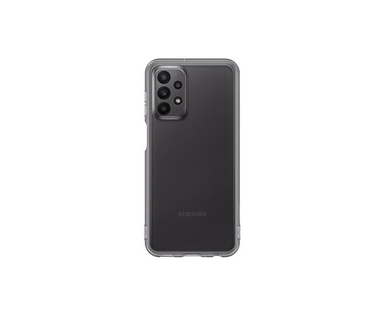 Чехол для моб. телефона Samsung Soft Clear Cover Galaxy A23 (A235) Black (EF-QA235TBEGRU)