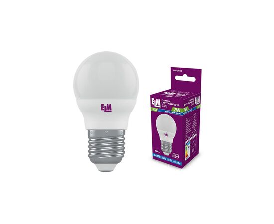 Лампочка ELM D45 7W PA10S E27 4000K (18-0163.)