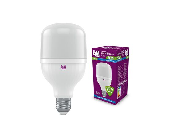 Лампочка ELM TOR 20W PA20S E27 6500K (18-0188)