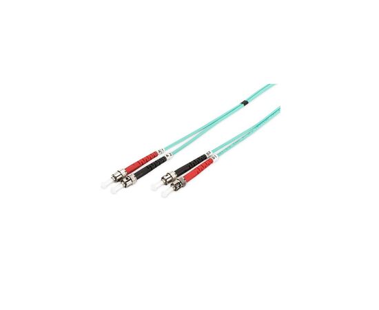 Оптичний патчкорд Digitus ST/UPC-ST/UPC, 50/125, OM3, duplex, 1m (DK-2511-01/3)