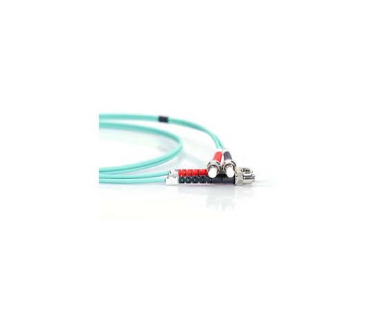 Оптический патчкорд Digitus ST/UPC-ST/UPC, 50/125, OM3, duplex, 2m (DK-2511-02/3), изображение 3 Оптический патчкорд Digitus ST/UPC-ST/UPC, 50/125, OM3, duplex, 2m (DK-2511-02/3), изображение 3