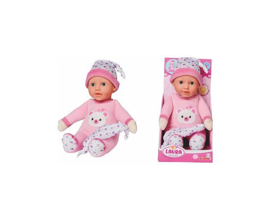 Пупс Simba Лаура. Колыбельная со светл. эффектом и мелодией, 30 см (5140002), изображение 2 Пупс Simba Лаура. Колыбельная со светл. эффектом и мелодией, 30 см (5140002), изображение 2