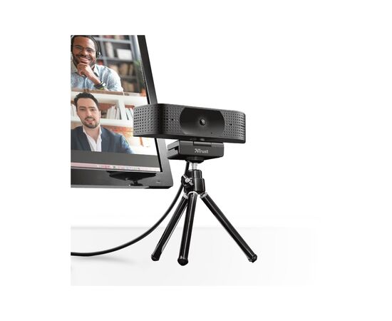 Веб-камера Trust Teza 4K Ultra HD Black (24280), изображение 8 Веб-камера Trust Teza 4K Ultra HD Black (24280), изображение 8