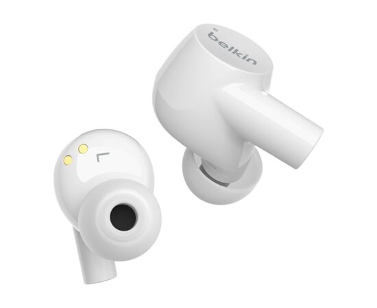 Наушники Belkin Soundform Rise True Wireless White (AUC004BTWH), изображение 2 Наушники Belkin Soundform Rise True Wireless White (AUC004BTWH), изображение 2