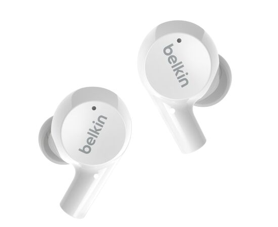 Наушники Belkin Soundform Rise True Wireless White (AUC004BTWH), изображение 3 Наушники Belkin Soundform Rise True Wireless White (AUC004BTWH), изображение 3