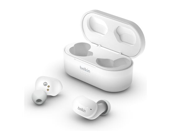 Наушники Belkin Soundform True Wireless White (AUC001BTWH), изображение 7 Наушники Belkin Soundform True Wireless White (AUC001BTWH), изображение 7