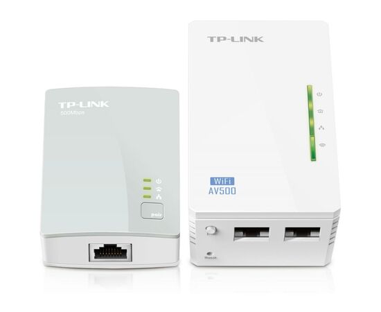 Адаптер Powerline TP-Link TL-WPA4220 KIT, изображение 2 Адаптер Powerline TP-Link TL-WPA4220 KIT, изображение 2