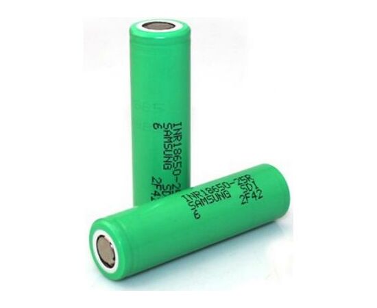 Акумулятор 18650 2500 mAh (20A) Samsung (INR18650-25R)