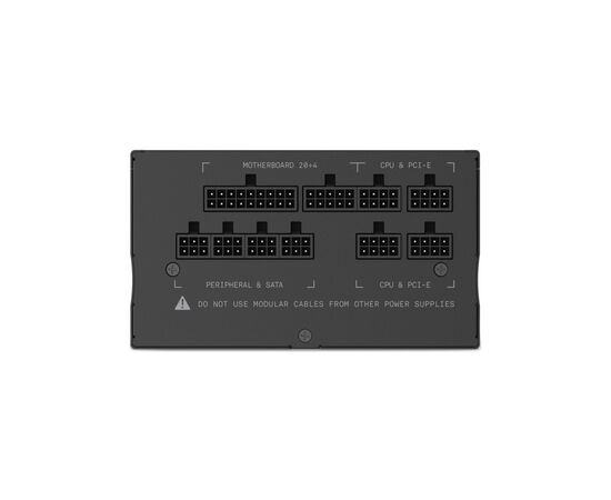 Блок питания NZXT 650W V1 (PA-6G1BB-EU), изображение 3 Блок питания NZXT 650W V1 (PA-6G1BB-EU), изображение 3