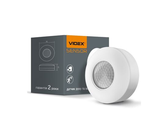 Датчик движения Videx 220V 1200W инфракрасный (VL-SPC12W), изображение 2 Датчик движения Videx 220V 1200W инфракрасный (VL-SPC12W), изображение 2