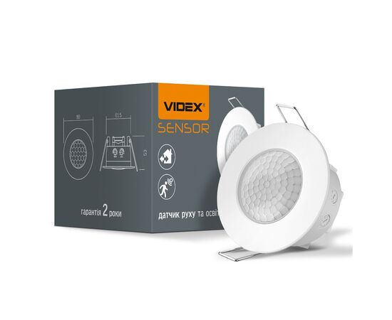 Датчик движения Videx 220V 1200W инфракрасный (VL-SPR17W), изображение 2 Датчик движения Videx 220V 1200W инфракрасный (VL-SPR17W), изображение 2