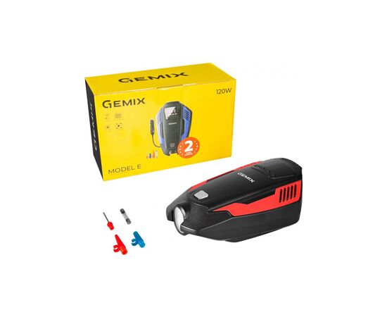 Автомобильный компрессор Gemix Model E black/red (10700095), изображение 2 Автомобильный компрессор Gemix Model E black/red (10700095), изображение 2