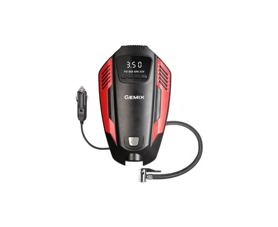 Автомобильный компрессор Gemix Model E black/red (10700095), изображение 4 Автомобильный компрессор Gemix Model E black/red (10700095), изображение 4