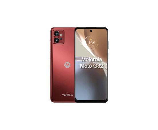Мобільний телефон Motorola G32 6/128GB (no charger) Satin Maroon (PAUU0029RS/PAUU0026RO)