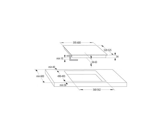 Варочная поверхность Gorenje IT643SYW7, изображение 8 Варочная поверхность Gorenje IT643SYW7, изображение 8