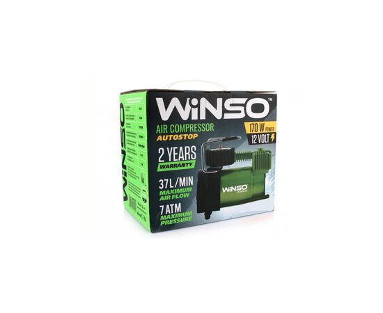 Автомобильный компрессор Winso с автостопом 37 л/хв (124000), изображение 6 Автомобильный компрессор Winso с автостопом 37 л/хв (124000), изображение 6