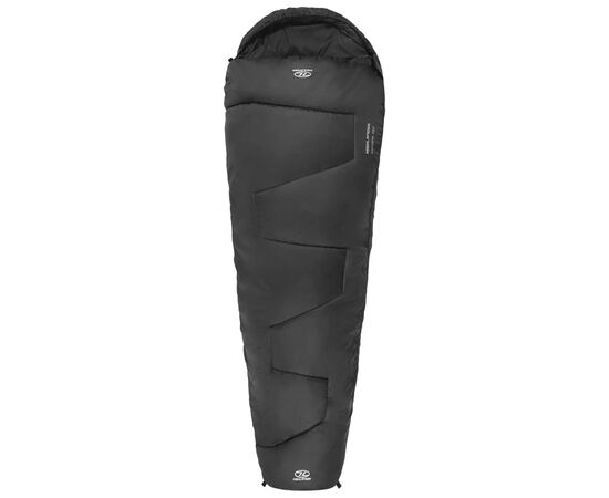 Спальний мішок Highlander Sleepline 250 Mummy +5C Charcoal Left (925869)