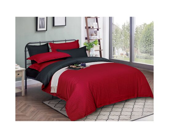 Постельное белье MirSon Satin Stripe 30-0018+ 30-0021 Ferit 160х220 Семейный (2200005263525)