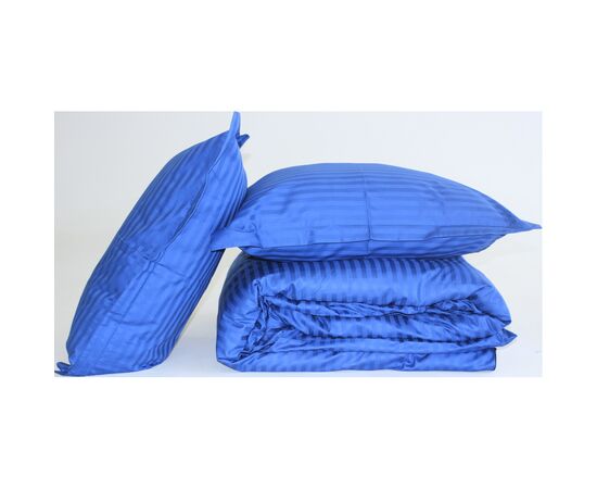Постельное белье MirSon SatinStripe 30-0019Blue 143х210 Полуторный (2200005254905), изображение 7