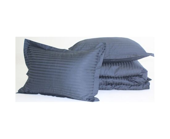 Постільна білизна MirSon SatinStripe 30-0021DarkBlue 175х210 Двоспальний (2200005255766), зображення 7 Постільна білизна MirSon SatinStripe 30-0021DarkBlue 175х210 Двоспальний (2200005255766), зображення 7