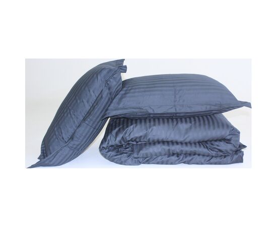 Постільна білизна MirSon SatinStripe 30-0021DarkBlue 220х240 King Size (2200005255780), зображення 8 Постільна білизна MirSon SatinStripe 30-0021DarkBlue 220х240 King Size (2200005255780), зображення 8