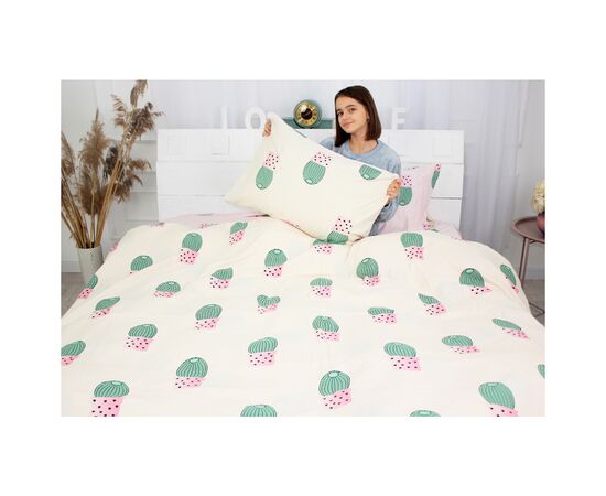 Постельное белье MirSon Бязь 17-0229 Kruzita 143х210 (2200001893924), изображение 4