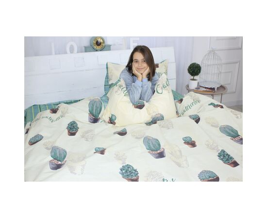 Постільна білизна MirSon Бязь 17-0322 Peyote 143x210 (2200002463171), зображення 4