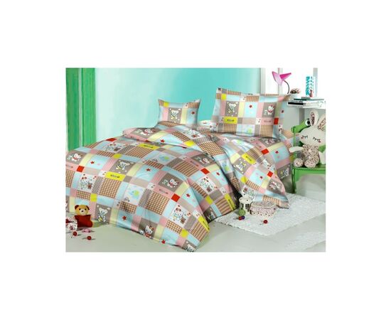 Постельное белье MirSon Бязь 17-0501 Hello kitty Евро (2200003610185)