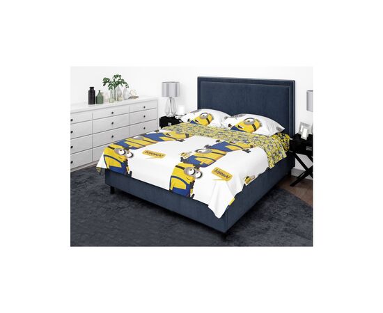 Постельное белье MirSon Бязь 17-0506 Minions King Size (2200003621860)