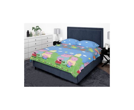 Постельное белье MirSon Бязь 17-0507 Peppa Двуспальный (2200003623857)