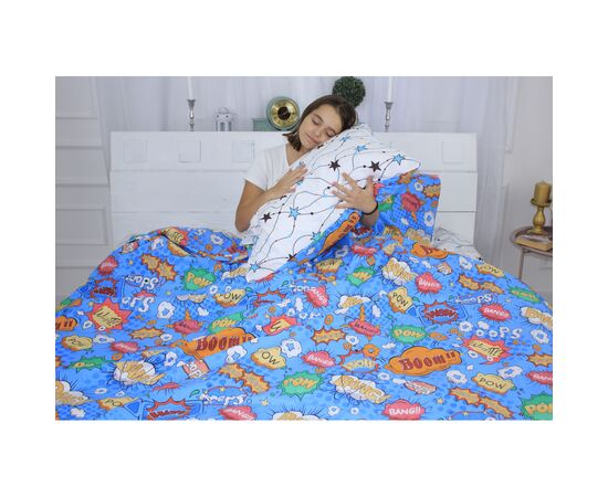 Постільна білизна MirSon Бязь 17-0511 Bombs Двоспальний (2200003632972), зображення 5