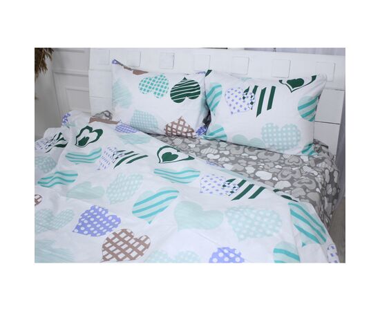 Постельное белье MirSon Бязь 17-0533 Hearts 200х220 (2200003784527), изображение 3