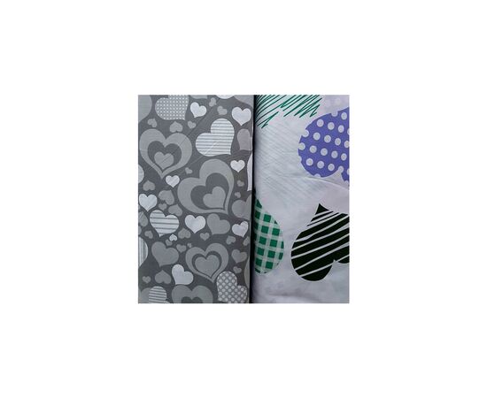 Постільна білизна MirSon Бязь 17-0533-1 Hearts 143х210 (2200004090320), зображення 2