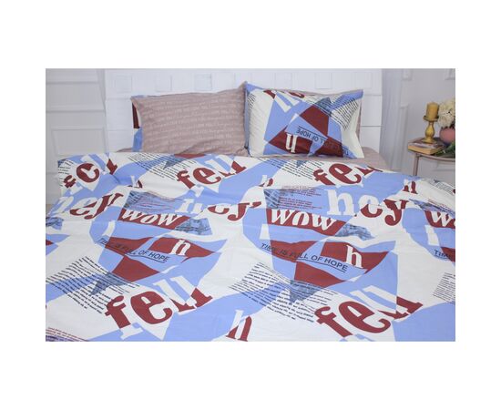 Постільна білизна MirSon Бязь 17-0535 Peggy 2х160х220 (2200003790108), зображення 2 Постільна білизна MirSon Бязь 17-0535 Peggy 2х160х220 (2200003790108), зображення 2