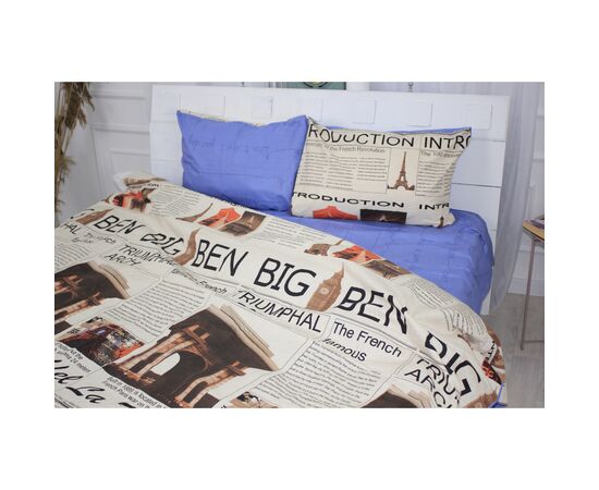 Постельное белье MirSon Бязь 17-0536 Big Ben 2х143х210 (2200003791372), изображение 3 Постельное белье MirSon Бязь 17-0536 Big Ben 2х143х210 (2200003791372), изображение 3