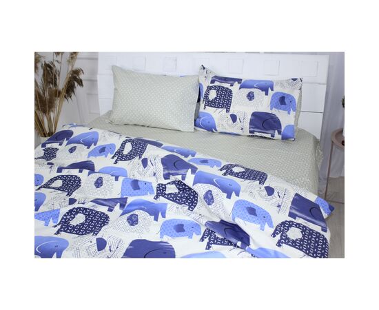 Постільна білизна MirSon Бязь Premium 17-0133 Elephant 2х160х220 (2200001705715), зображення 3