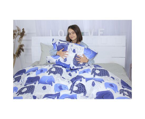 Постільна білизна MirSon Бязь Premium 17-0133 Elephant 2х160х220 (2200001705715), зображення 5