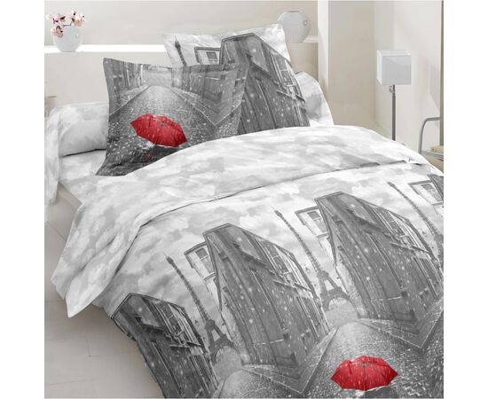 Постельное белье MirSon Бязь Premium 17-0138 Pluie 143х210 (2200001644854)