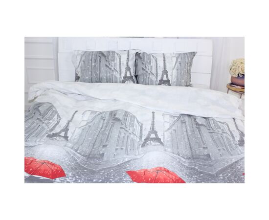 Постельное белье MirSon Бязь Premium 17-0138 Pluie 160х220 (2200001644861), изображение 4